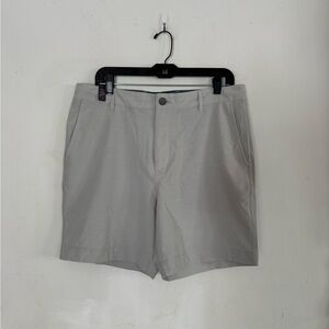 Faherty Mens All Day 4 Way Stretch Shorts, Stone, 7in Inseam, Size 34